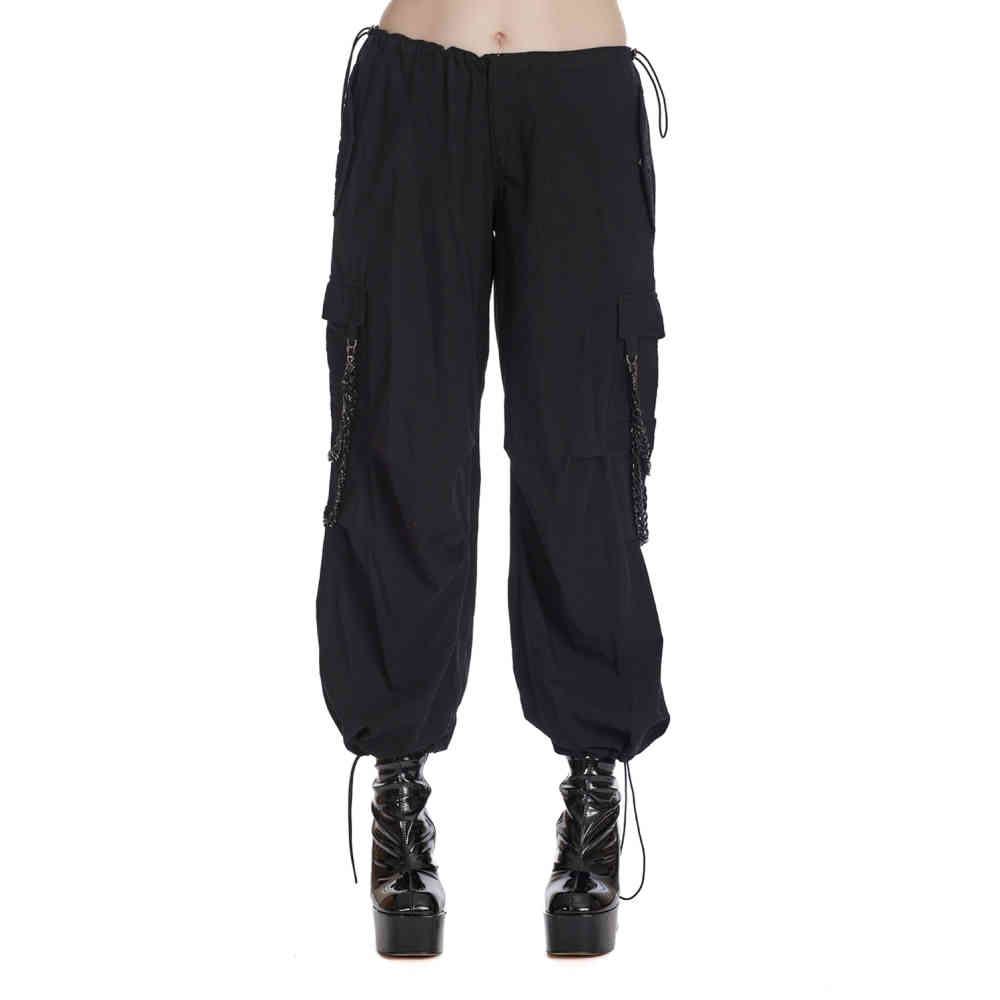 Banned - Riotus Broek rechte pijpen - Zwart